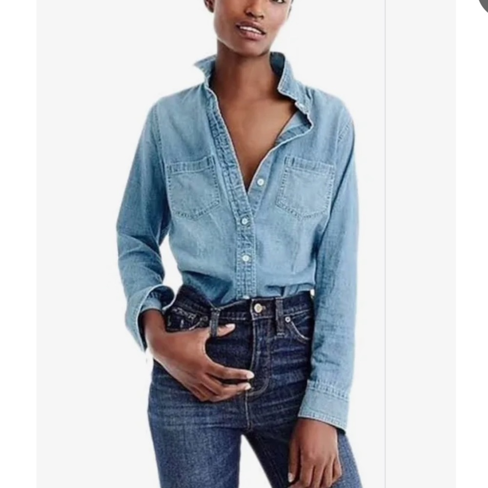 Jcrew Chambray Shirt